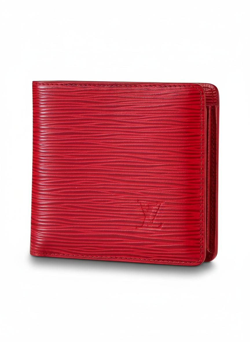 LOUIS VUITTON red wallet