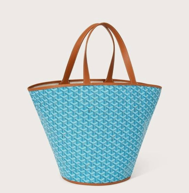 Goyard - Belharra Tote Bag Turquoise Blue