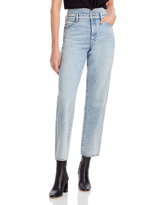 VERONICA BEARD Blake classic straight high rise jeans