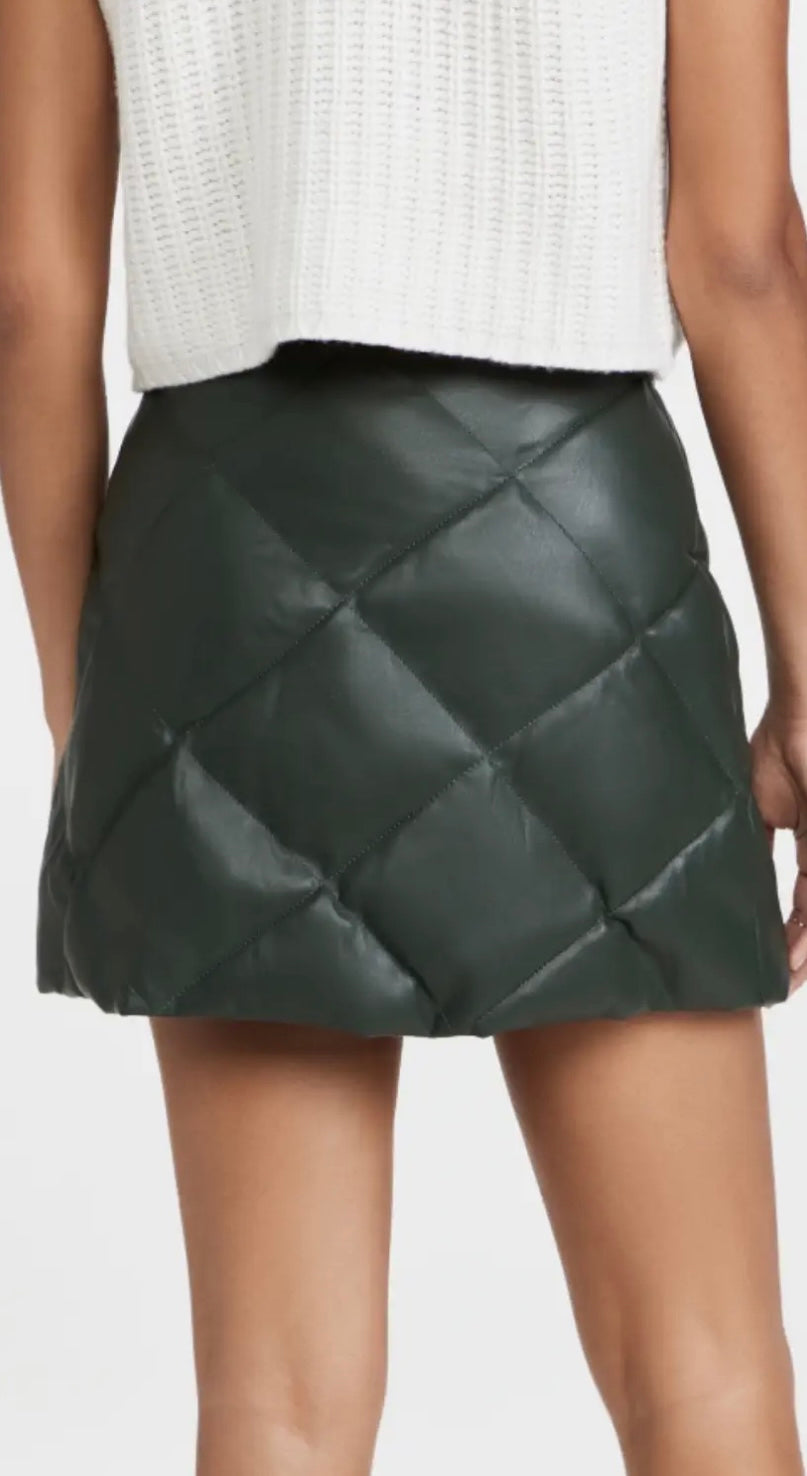 STAUD Dice Skirt