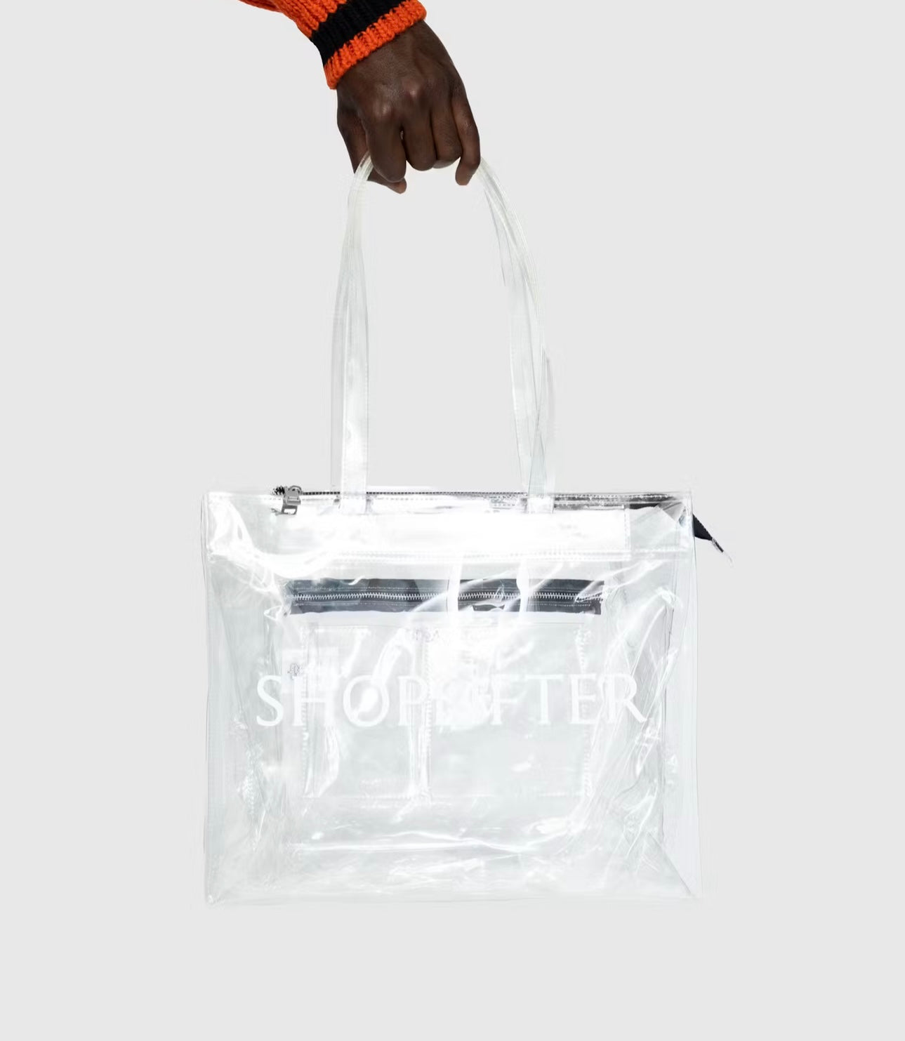 THAMES MMXX.
Transparent Shoplifter Tote