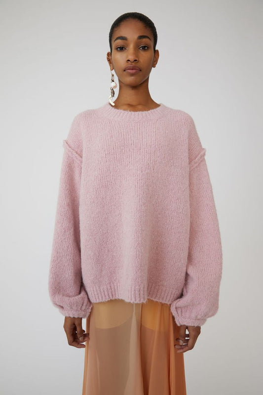 ACNE STUDIOS pink crewneck