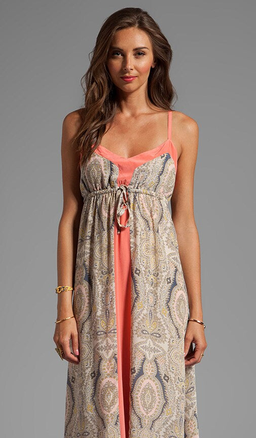GYPSY paisley maxi dress