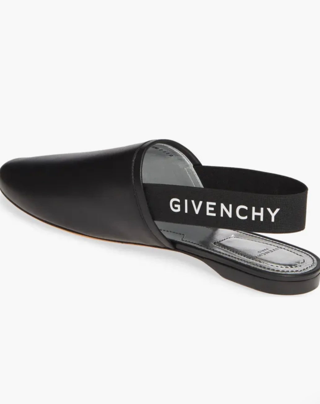 GIVENCHY - Rivington Logo Slingback Flat