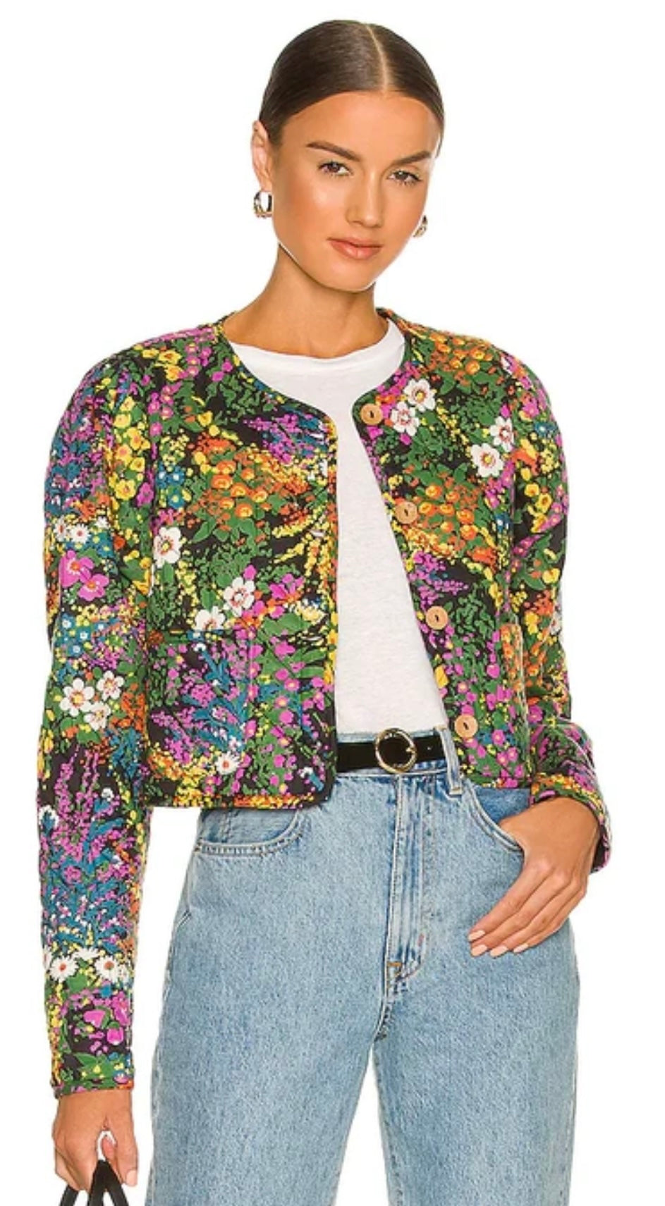 Banjanan - Magpie Jacket in Loki's Garden Black