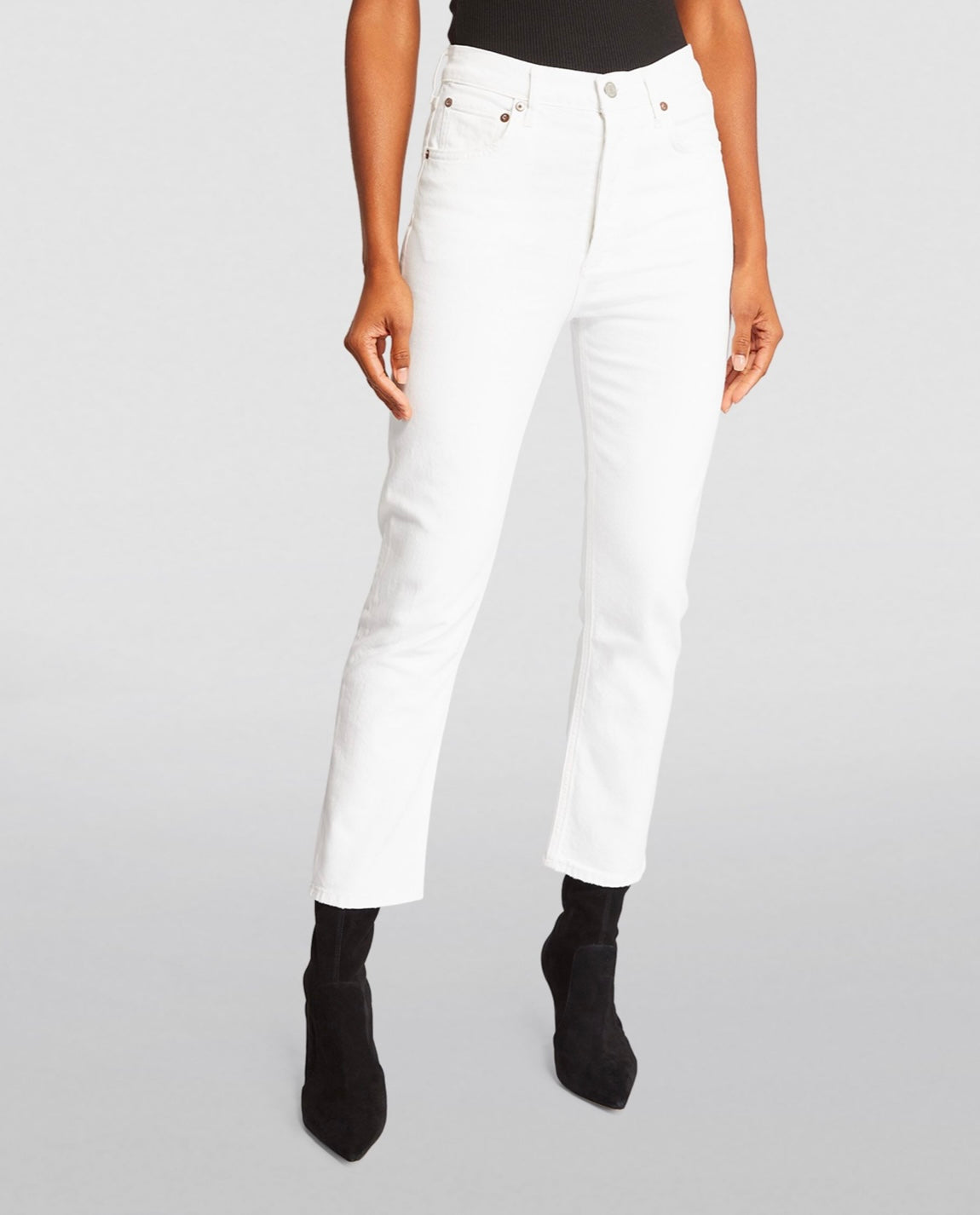 AGOLDE
Riley High-Rise Straight Jeans