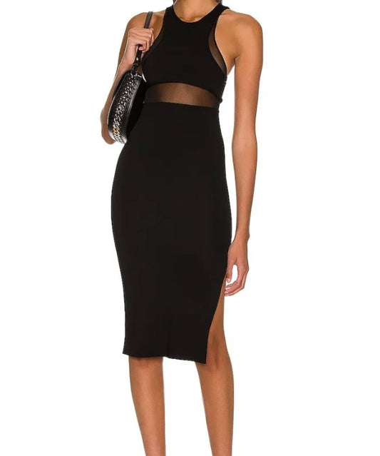 Stella McCartney Mesh Cut-Out Dress