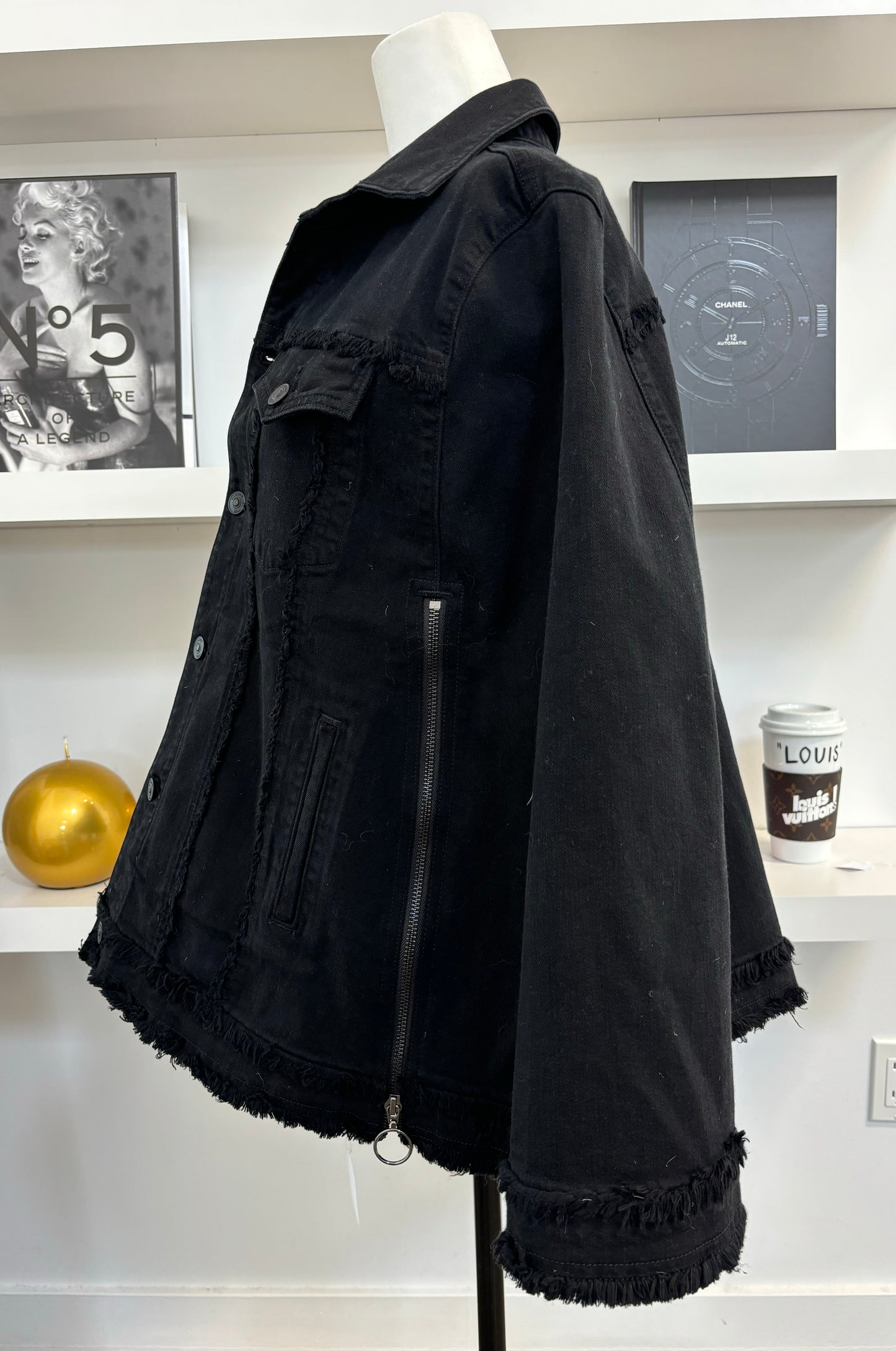 Hudson Denim Jacket Cape