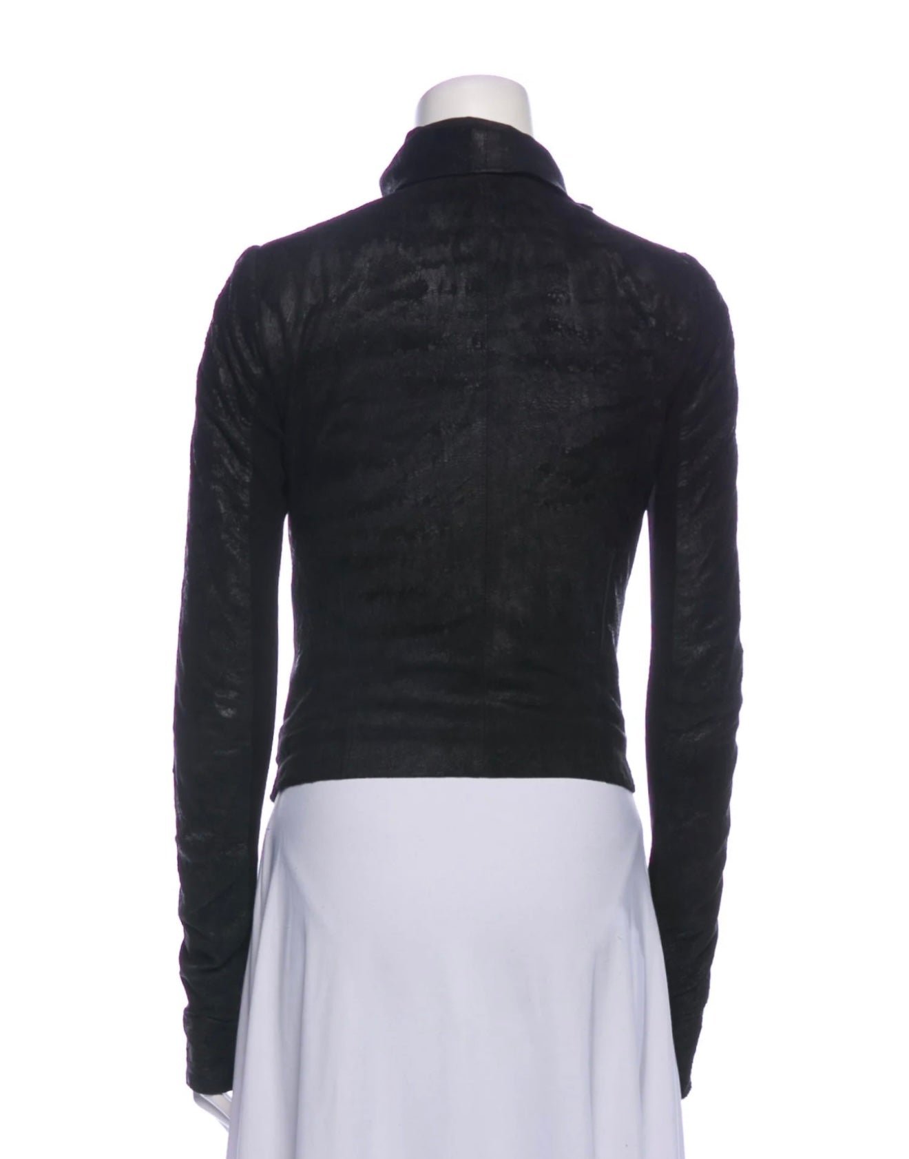 Rick Owens
Lamb Leather Biker Jacket