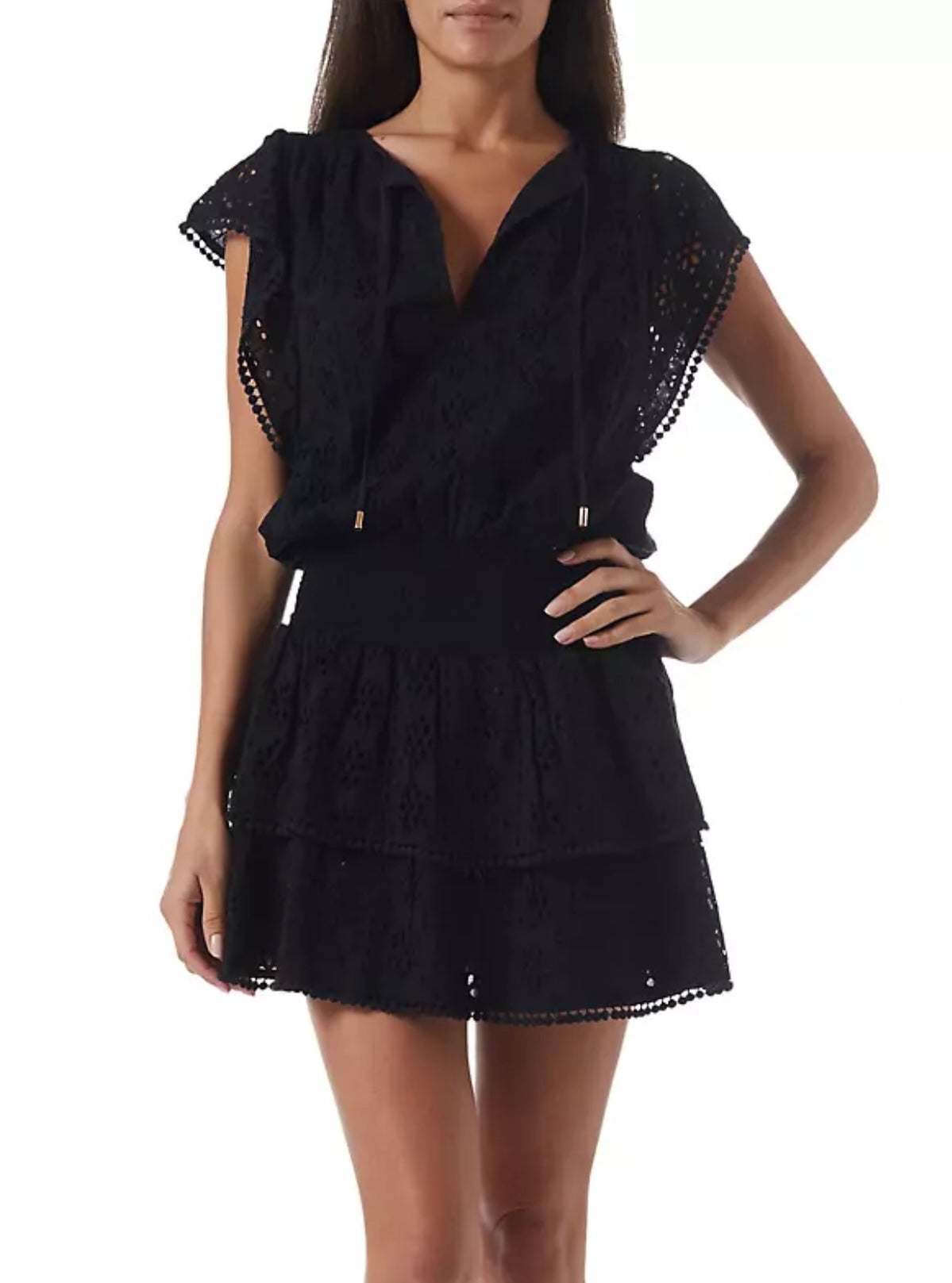 Melissa Odabash
Keri Eyelet Minidress