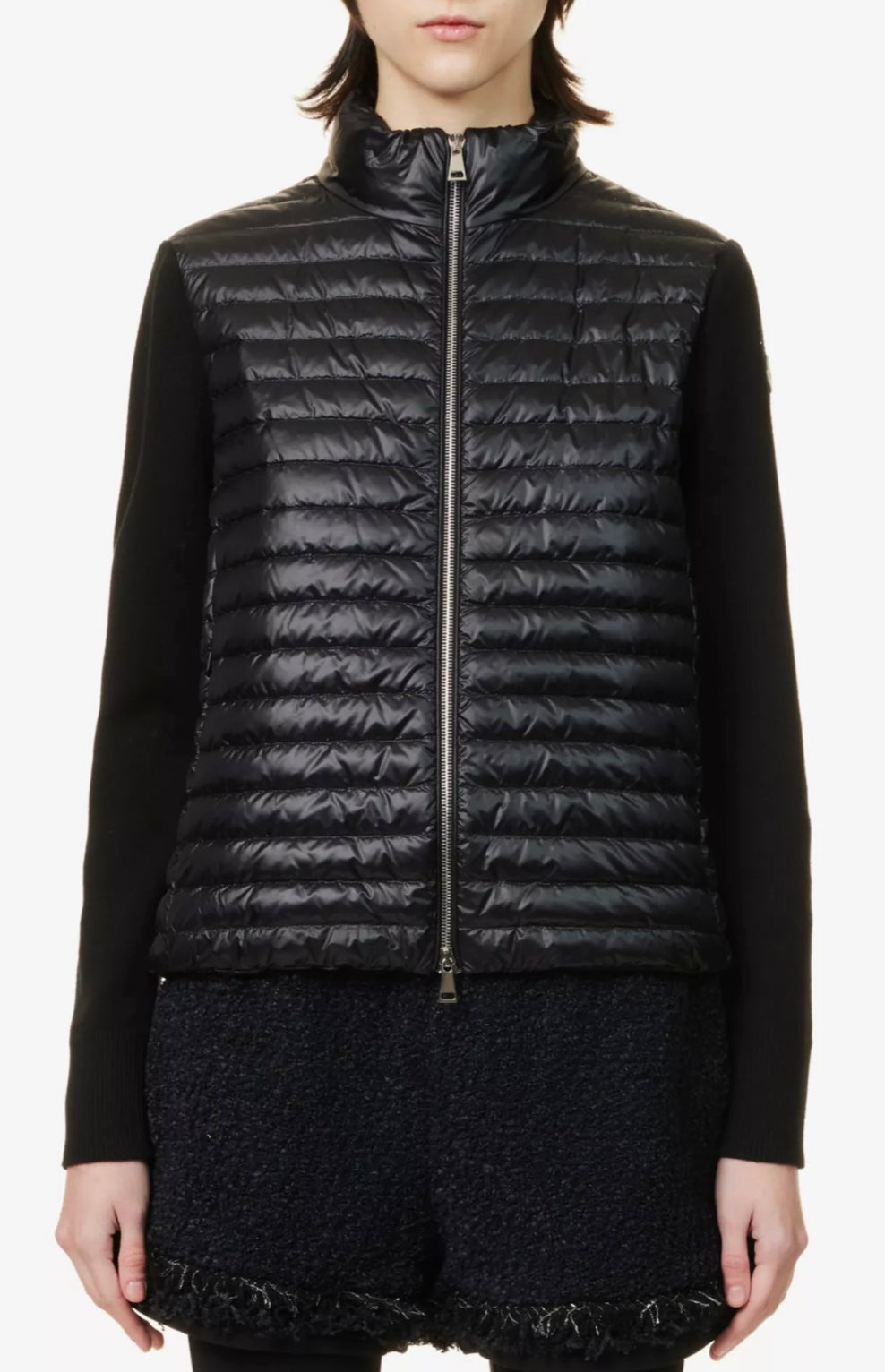 MONCLER
High-neck quilted shell-down jacket