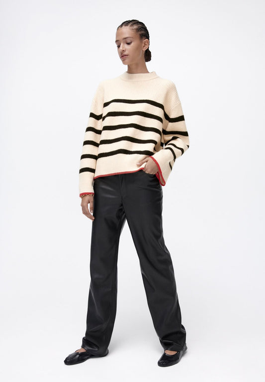 Zara - Striped Knit Sweater