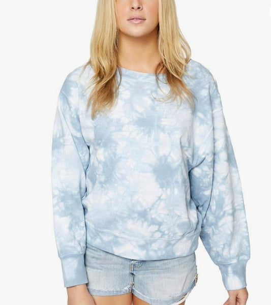 Sanctuary - blue tie dye Crewneck sweater