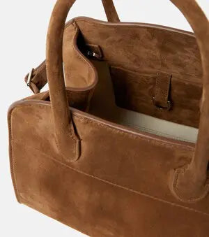 The Row -  Margaux 10 Suede Tote Bag