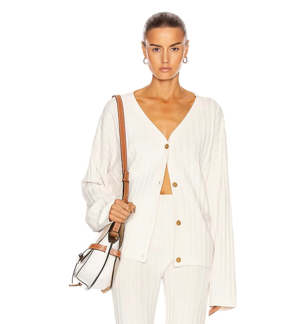 TOTEME
Vinci Rib Cardigan