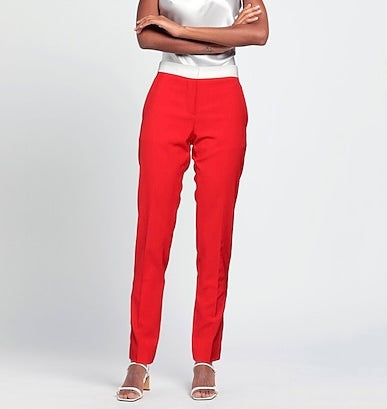 Burberry Red Trousers