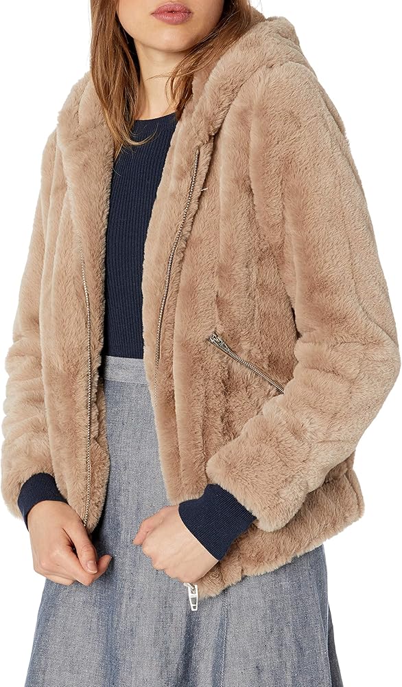 BLANK NYC tan cropped jacket
