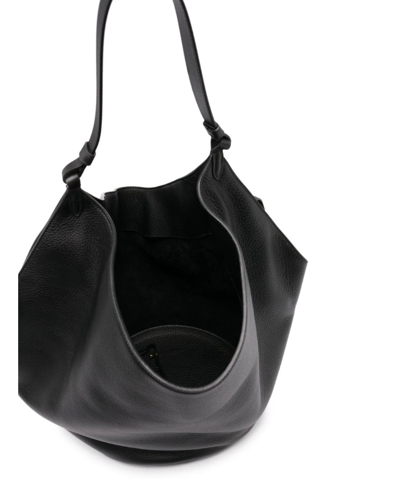 KHAITE
medium Lotus leather tote bag