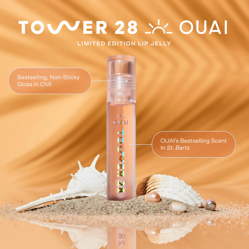 LIMITED EDITION TOWER 28 x OUAI lip jelly