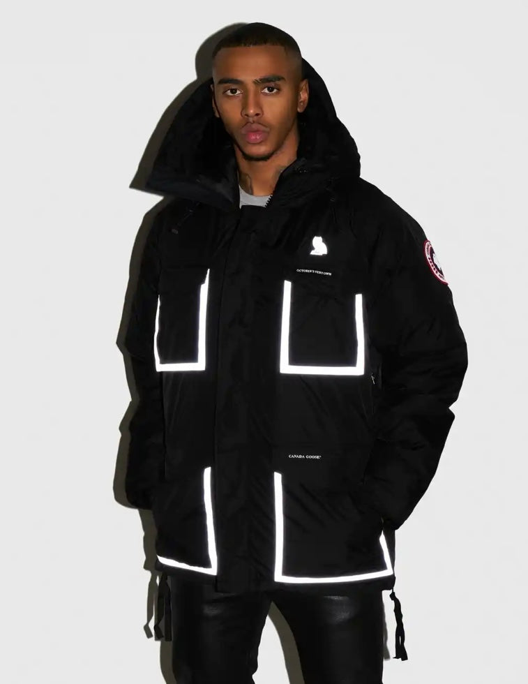 Canada Goose × Octobers Very Own - MENS Constable Parka in Black