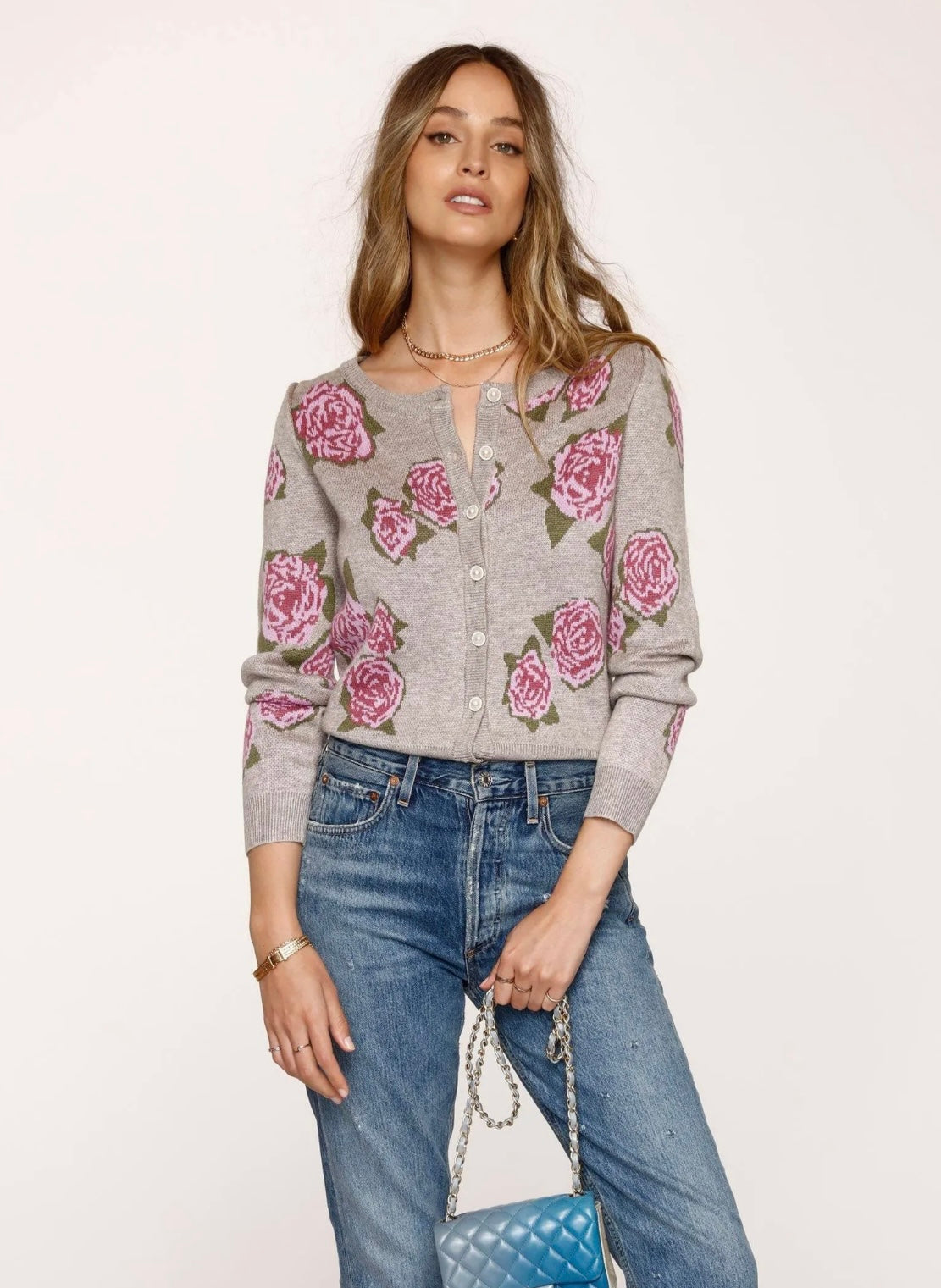 Heartloom - Jewelled Button Cardigan