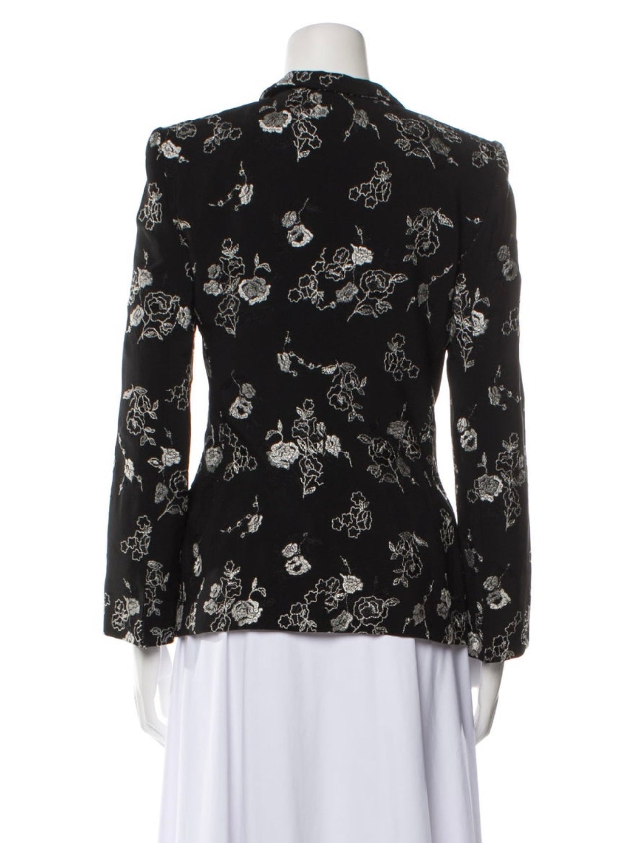 Giorgio Armani - Floral Black Blazer