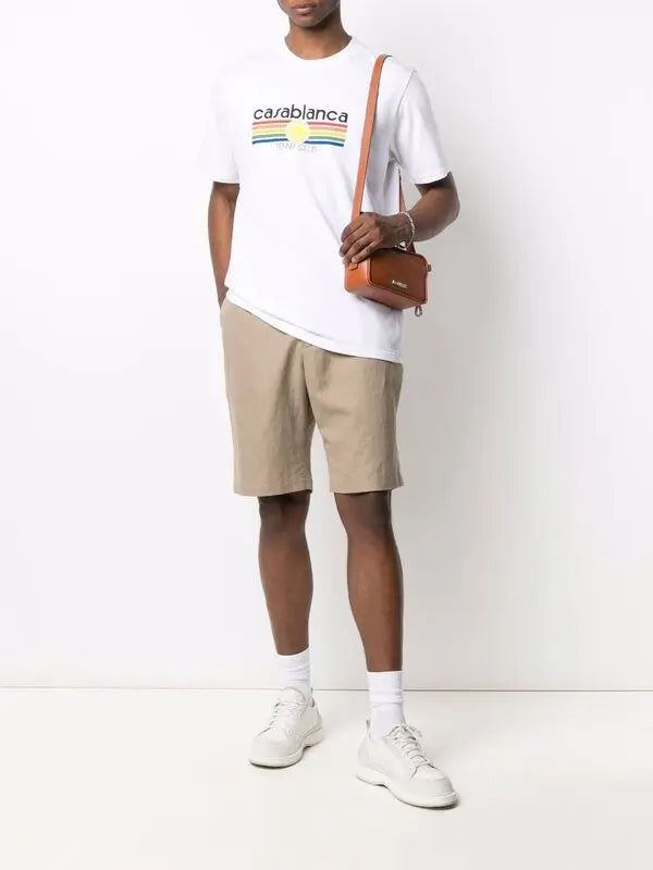 MENS CASABLANCA tennis club tee