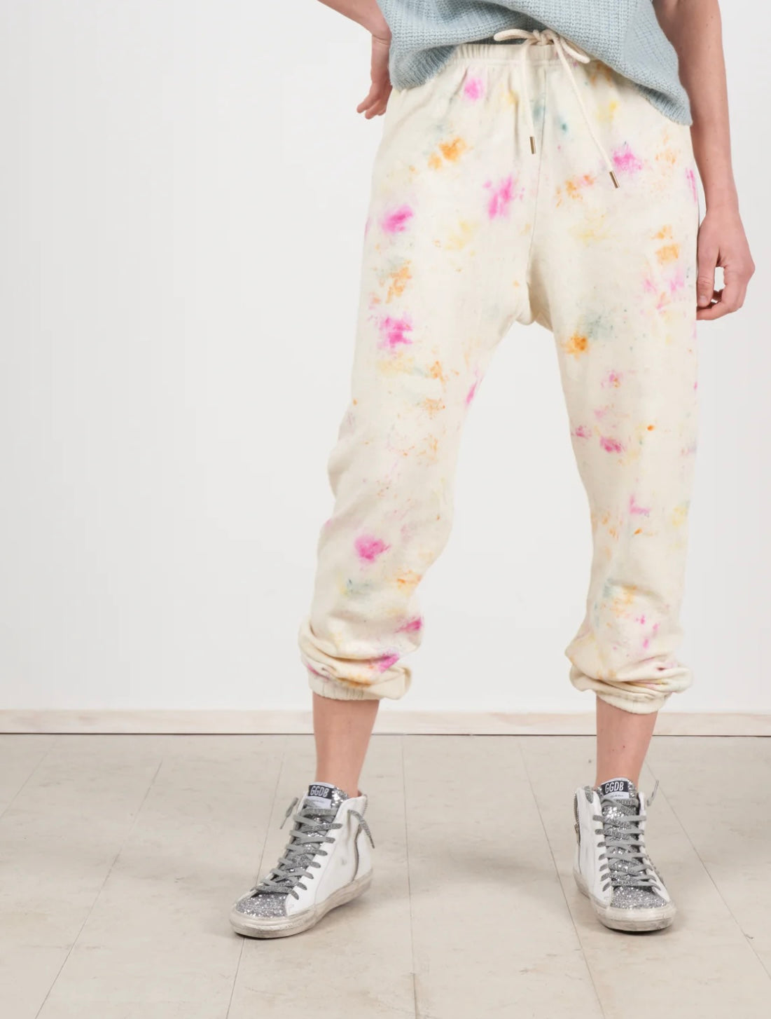 THE GREAT
the stadium sweatpant - confetti tie dye