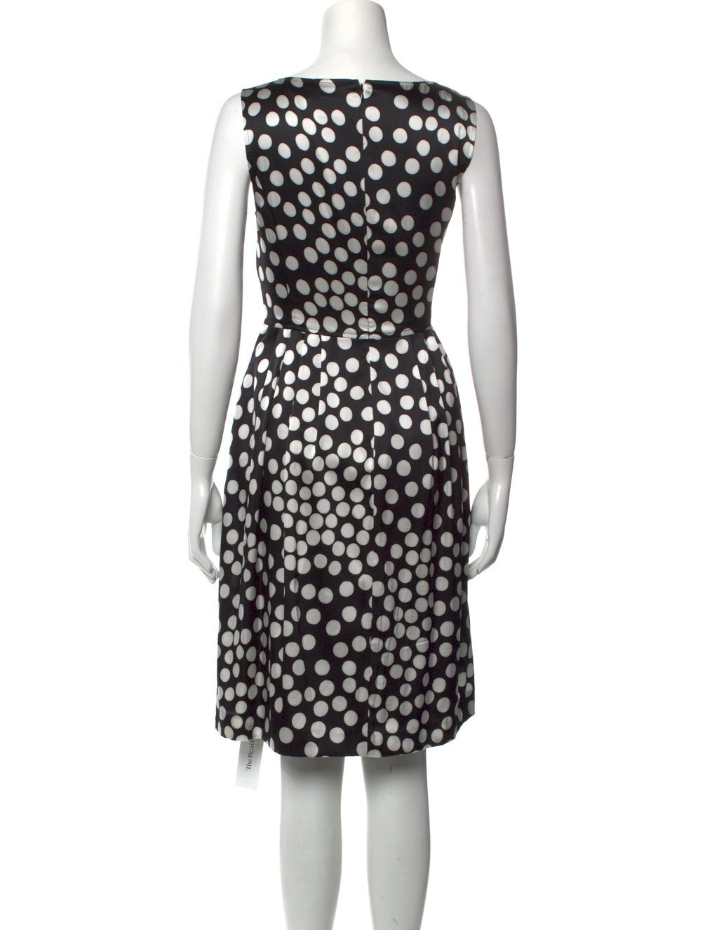 ST. JOHN polka dot dress