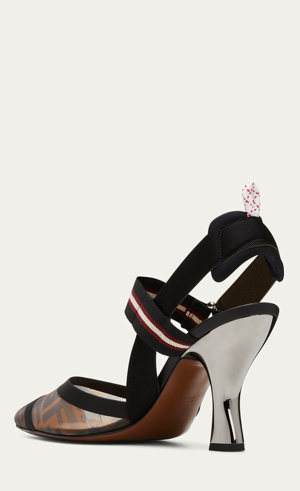 FENDI
Colibri Slingback Mesh Pumps