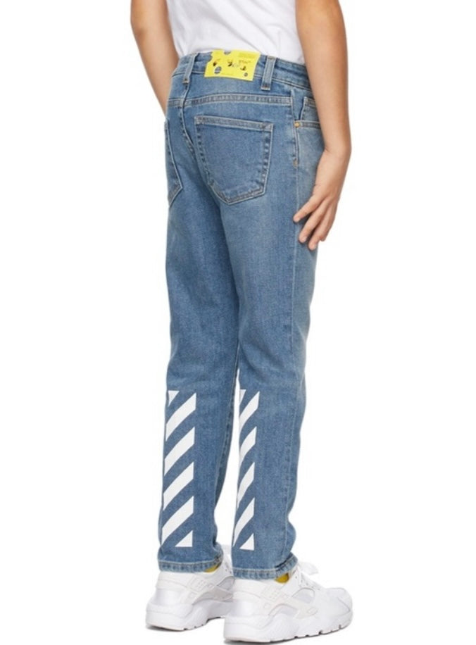 OFF-WHITE - Kids Diag Jeans