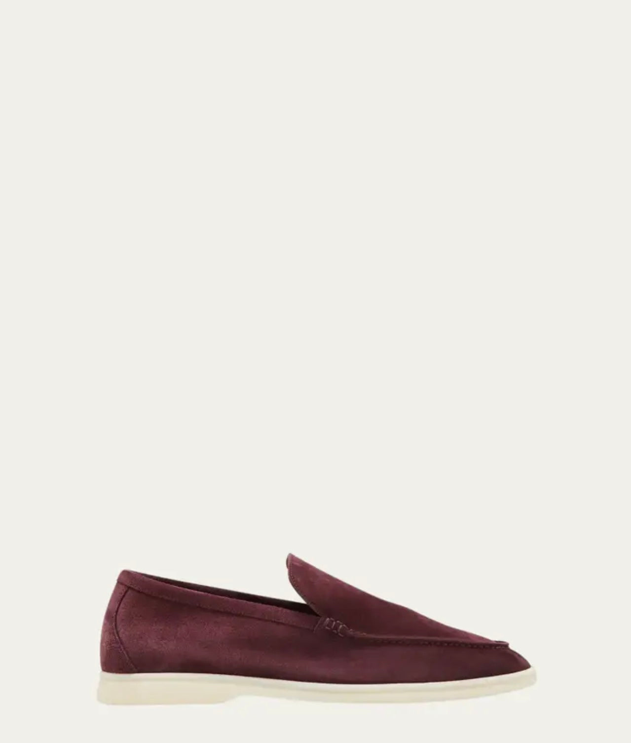 LORO PIANA
Men's Summer Walk Suede Loafers in Mosto