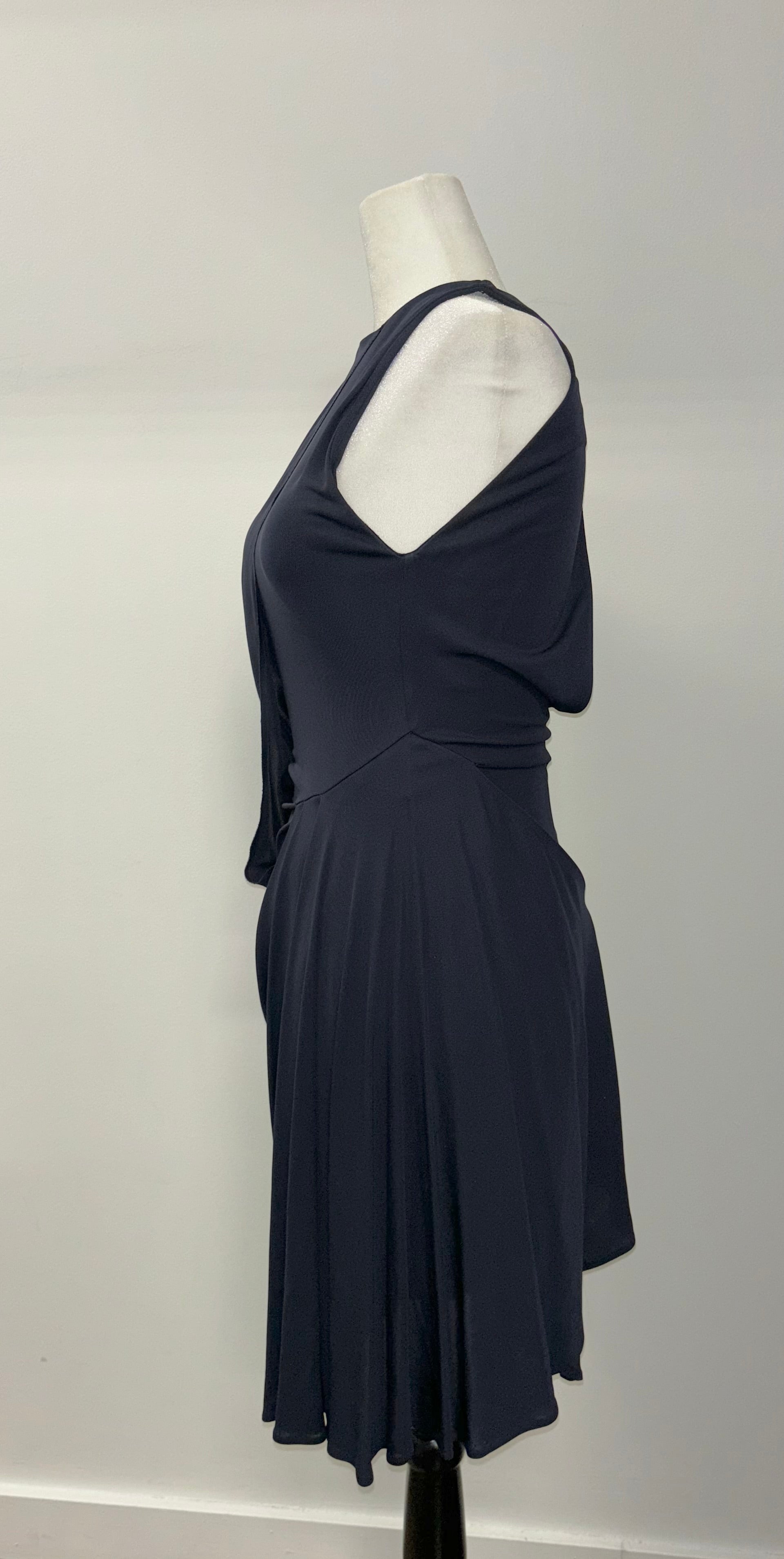 Acne Asymmetrical Draped Dress