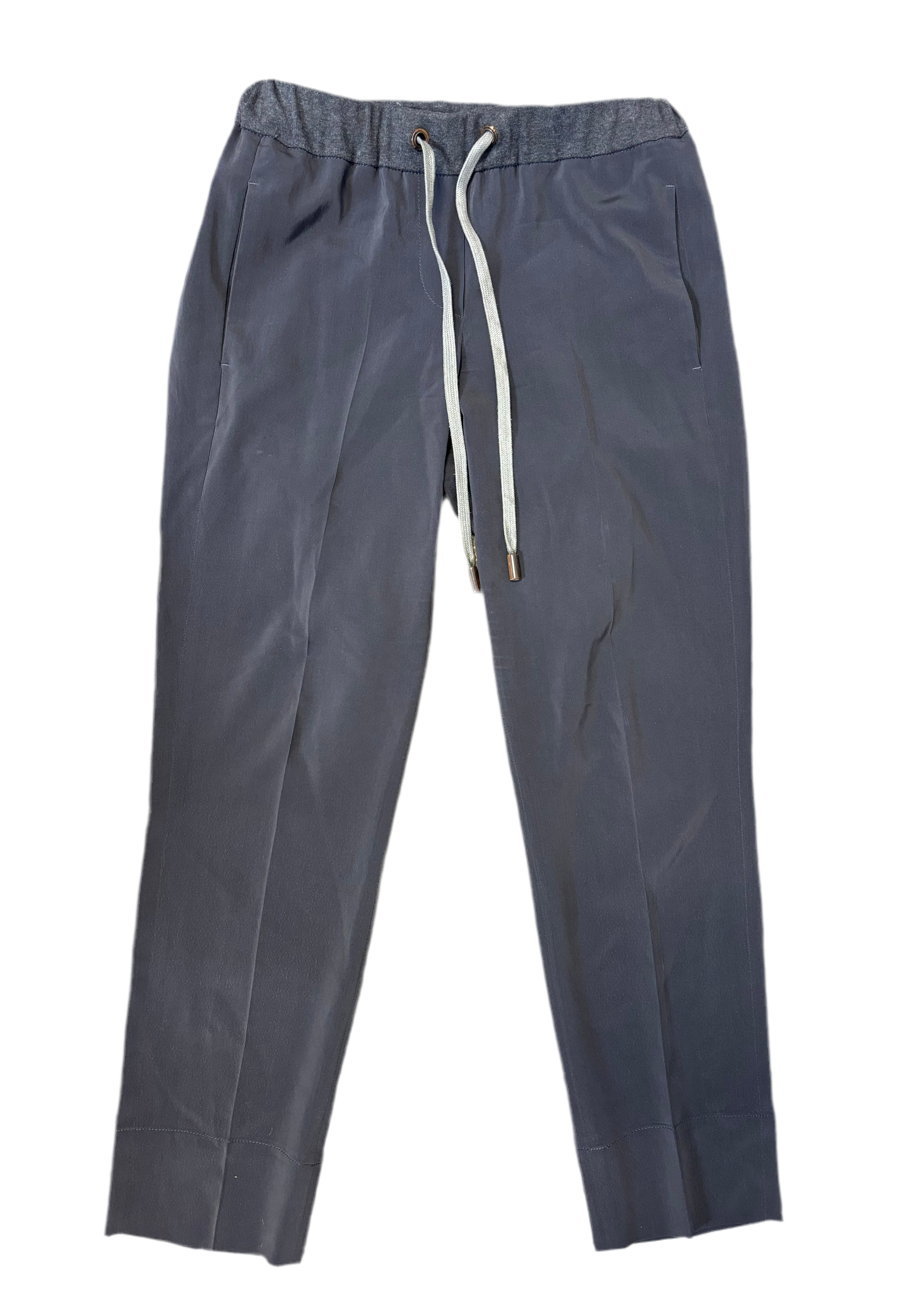 Brunello Cucinelli Silk Drawstring Pants