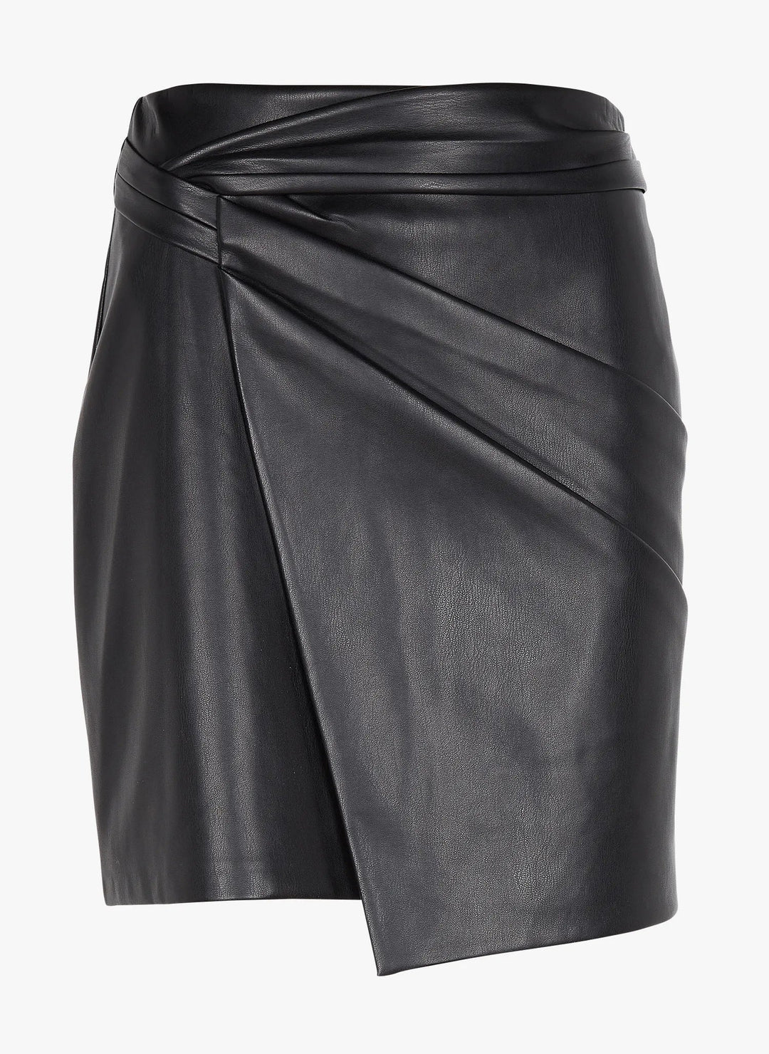 Suncoo Faux Leather Skirt