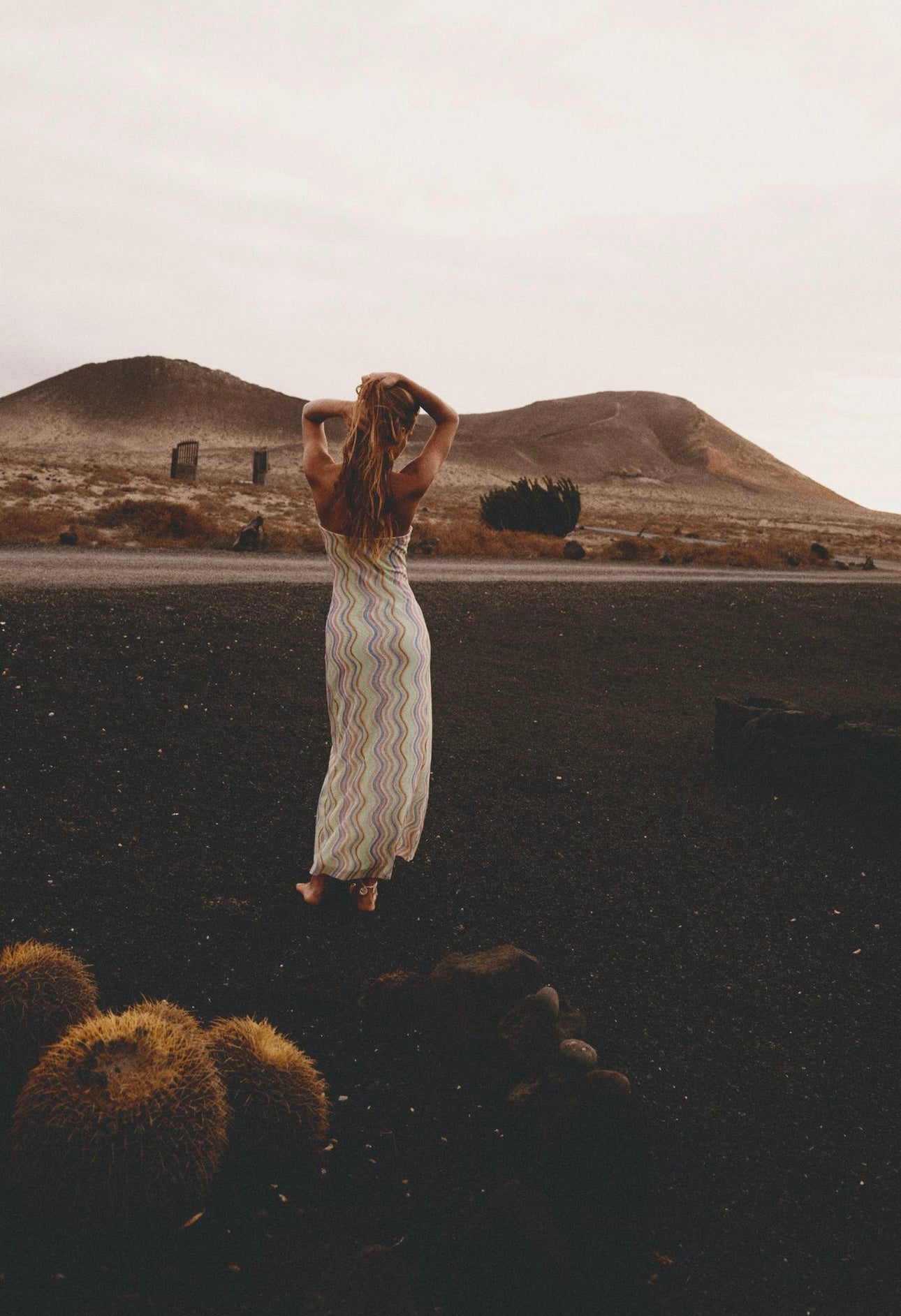 ZARA -TULLE PRINTED STRAPLESS DRESS