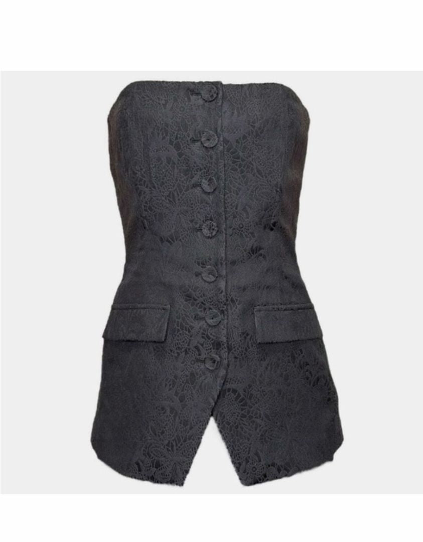Favorite Daughter Lace Bustier Top