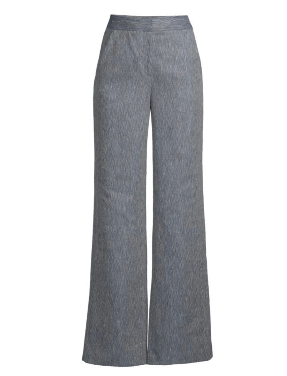 VERONICA BEARD
Tuli Herringbone Wide-Leg Pants