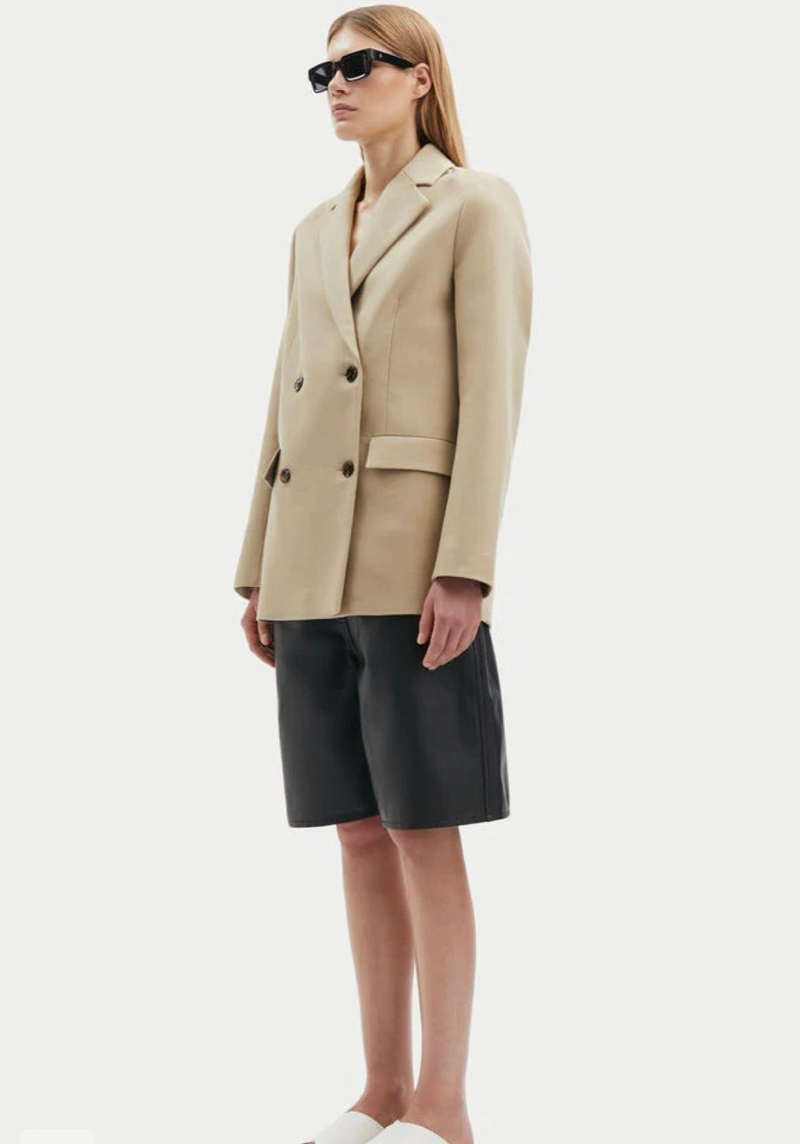 Samsoe Samsoe - Safalcon Blazer Jacket Chinchilla