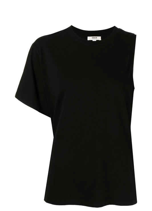 AGOLDE - Della asymmetric T-shirt