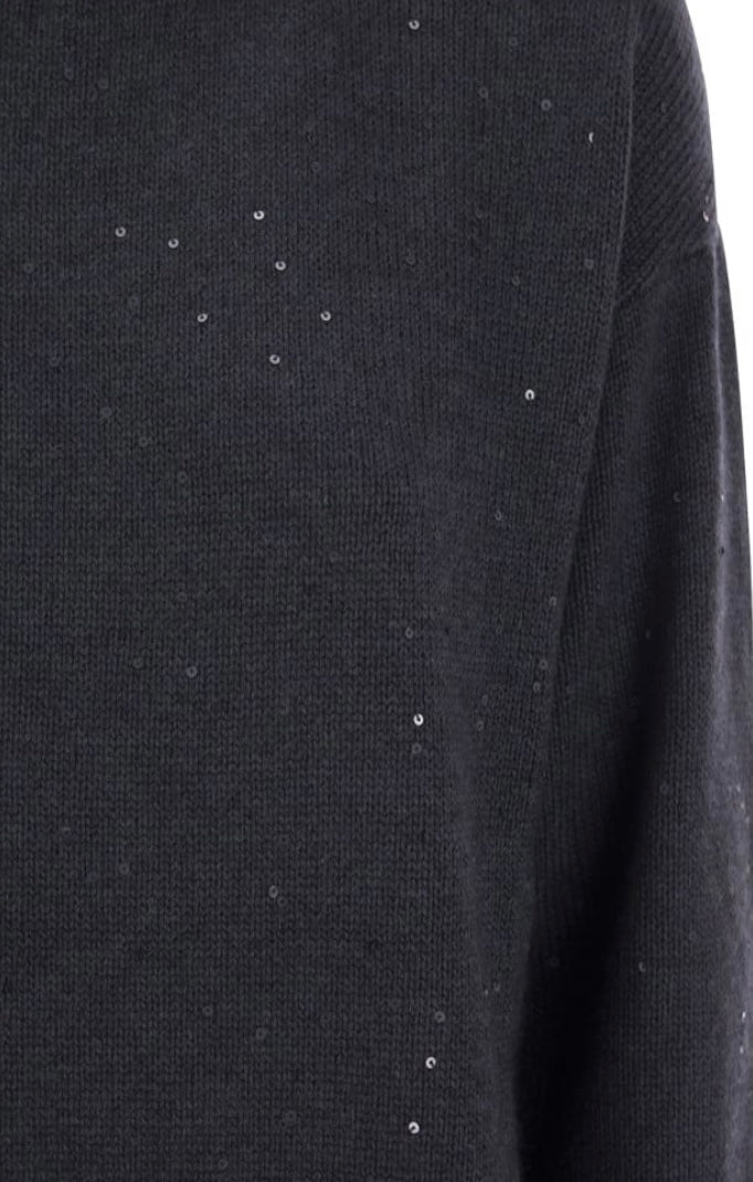 Brunello Cucinelli - 
Diamante Cashmere And Silk Crew-neck Sweater