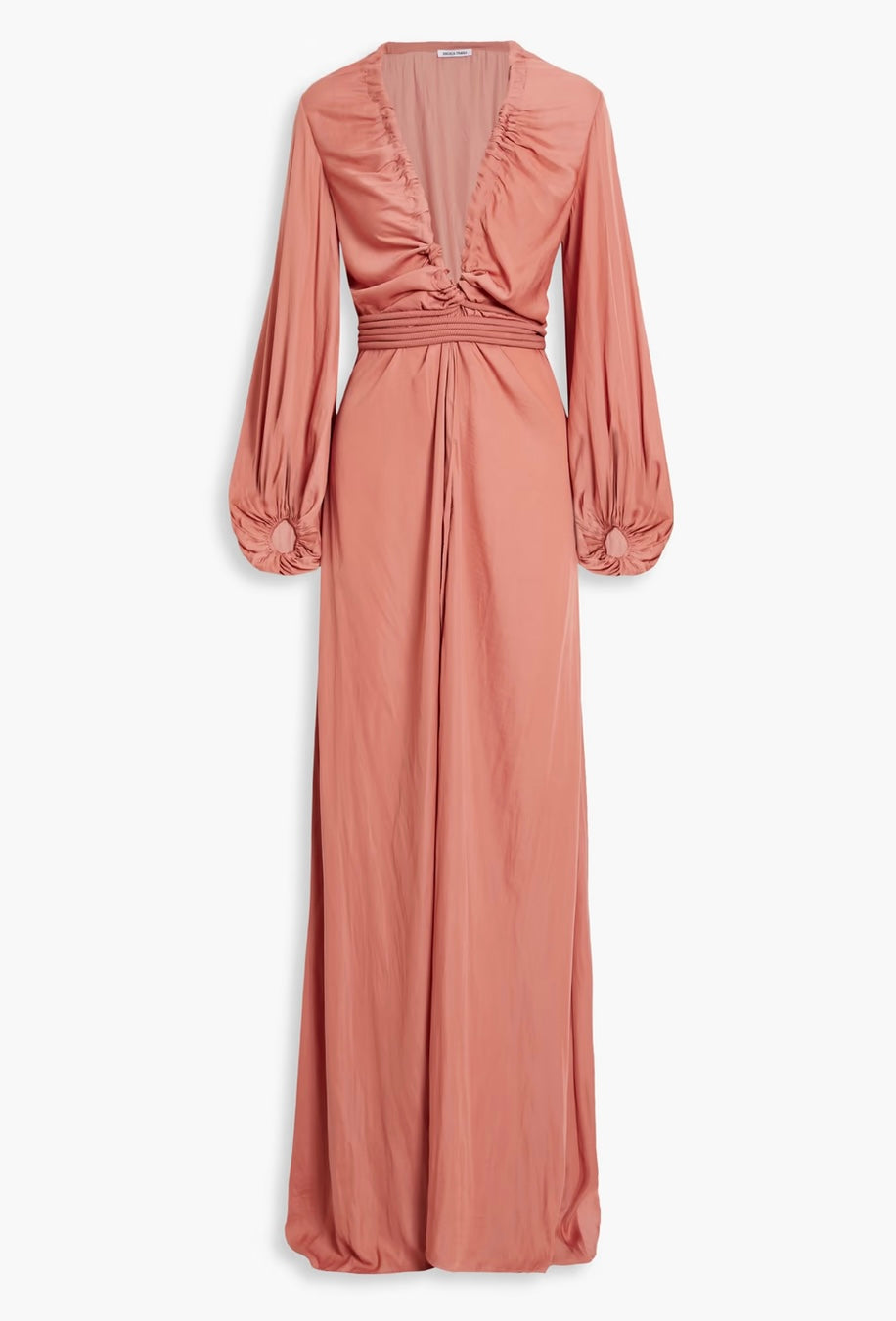 ANDREA IYAMAH
Neema gathered voile maxi dress