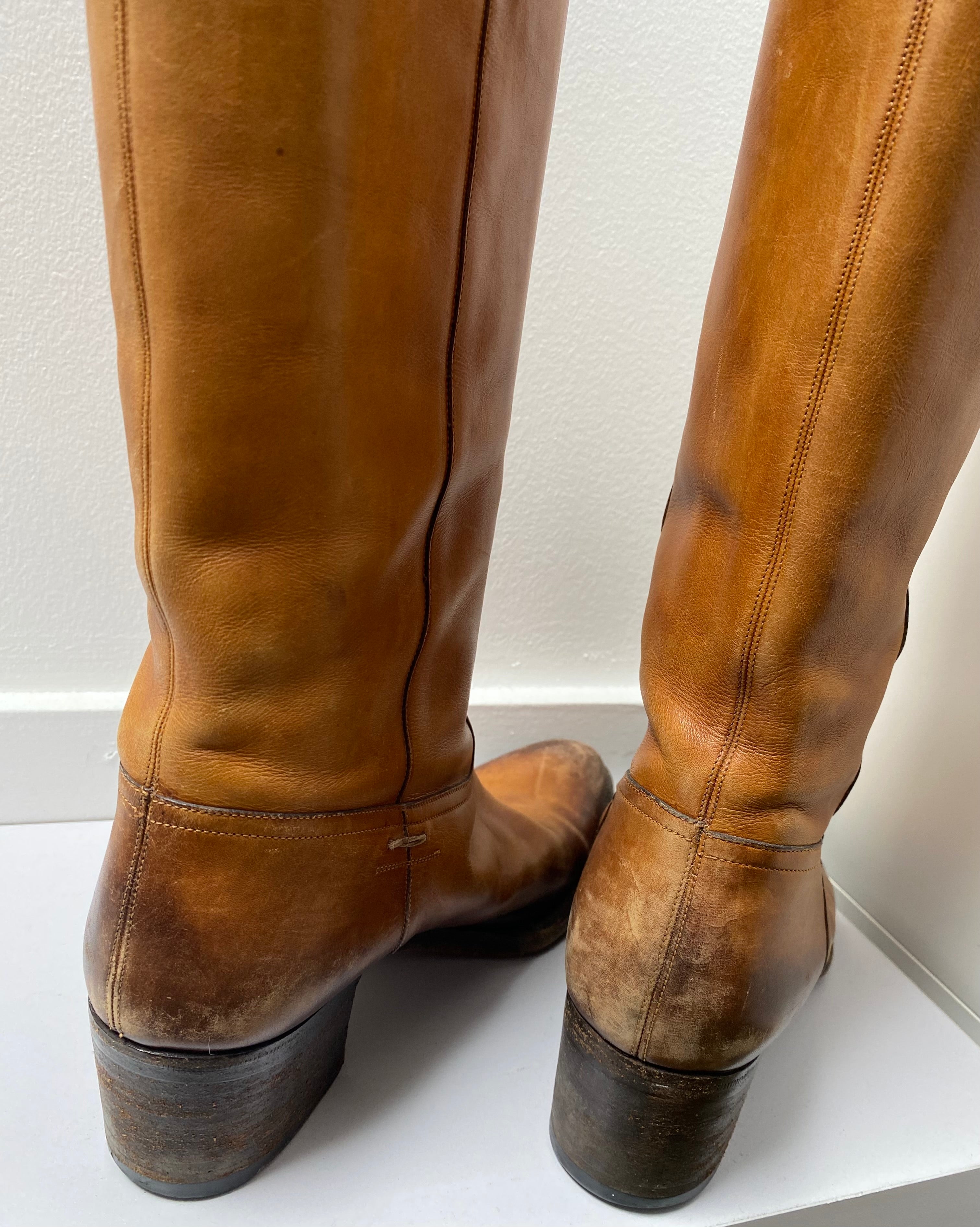 Gucci Vintage Cowboy Boots