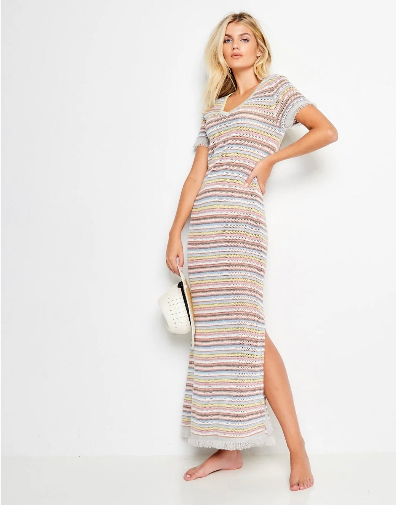 LISA TODD - BOHO BEACH DRESS IN BEACHSIDE