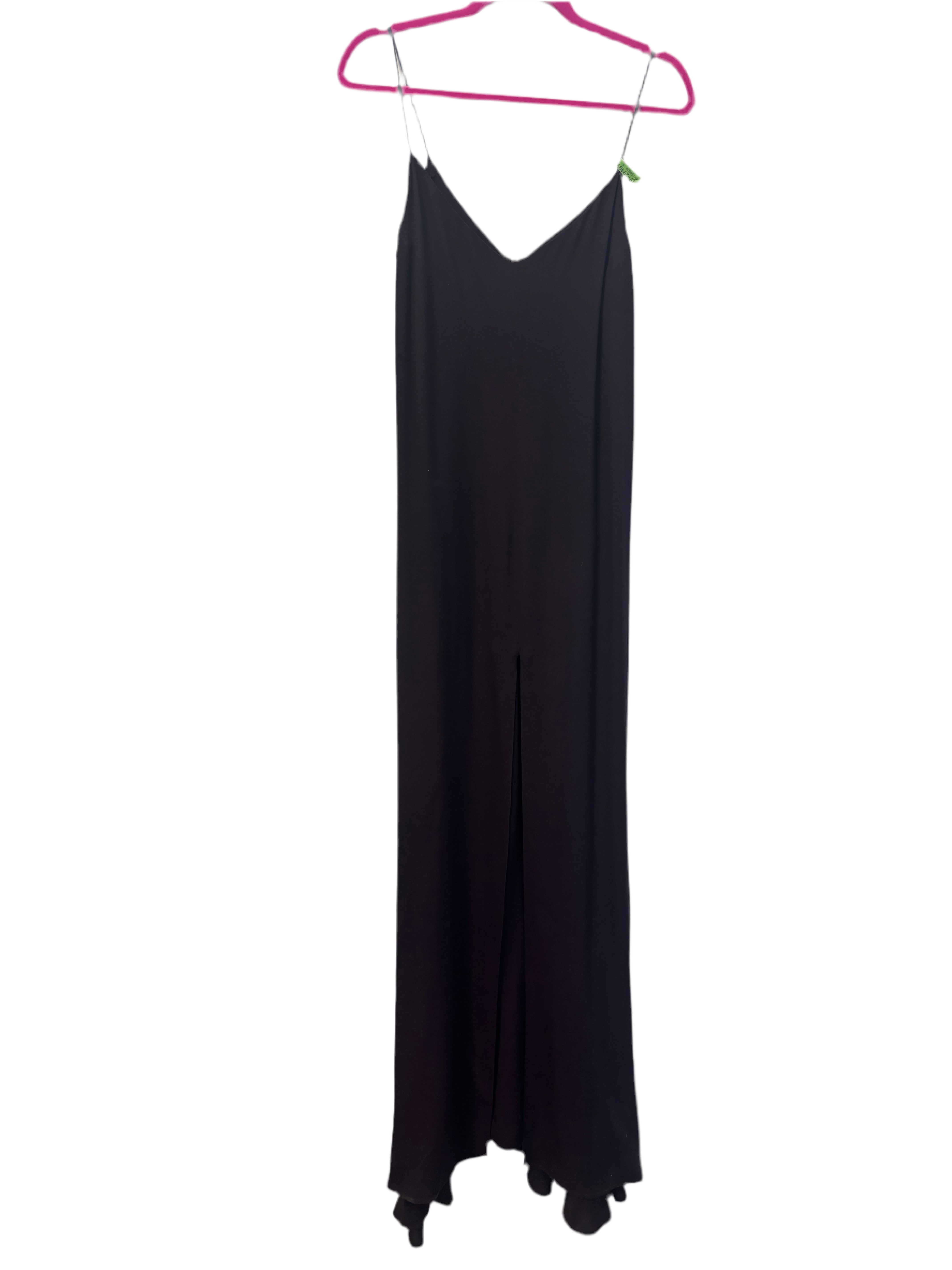 REFORMATION purple dress with slit