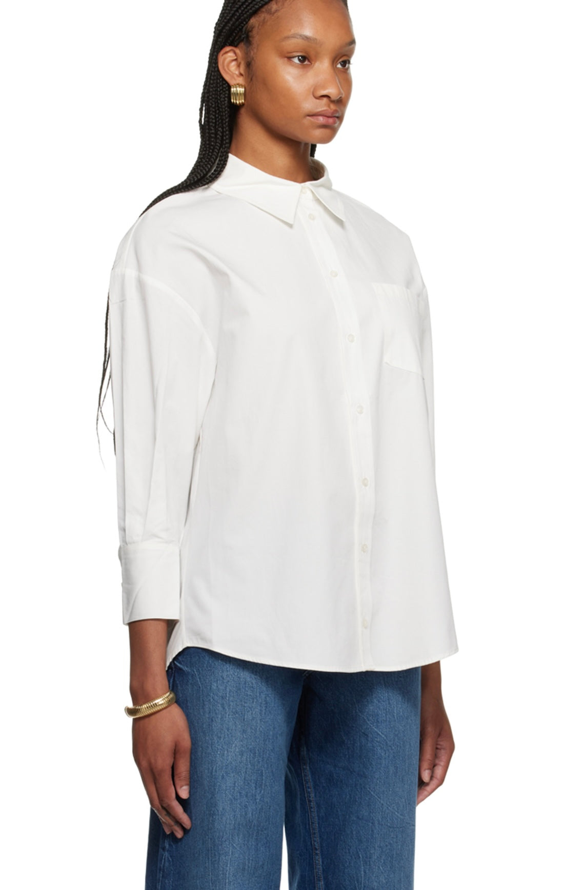 ANINE BING
Mika long-sleeve shirt