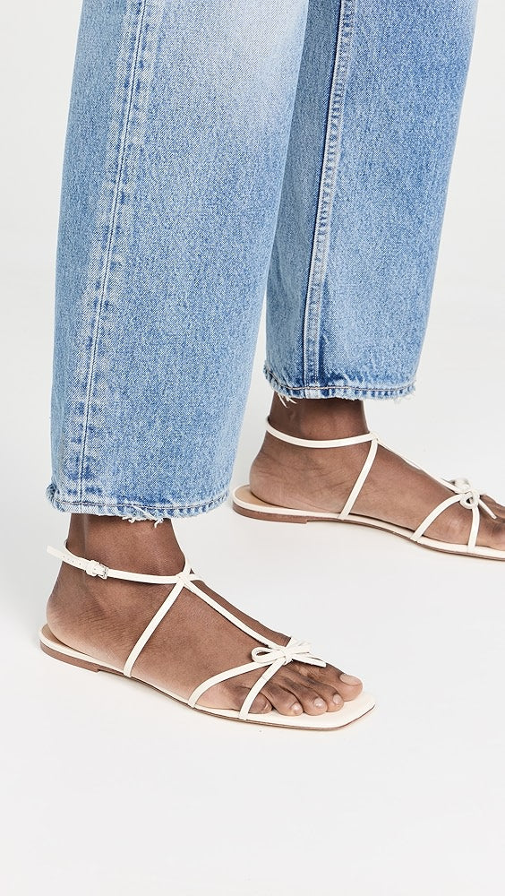 REFORMATION maya bow sandals