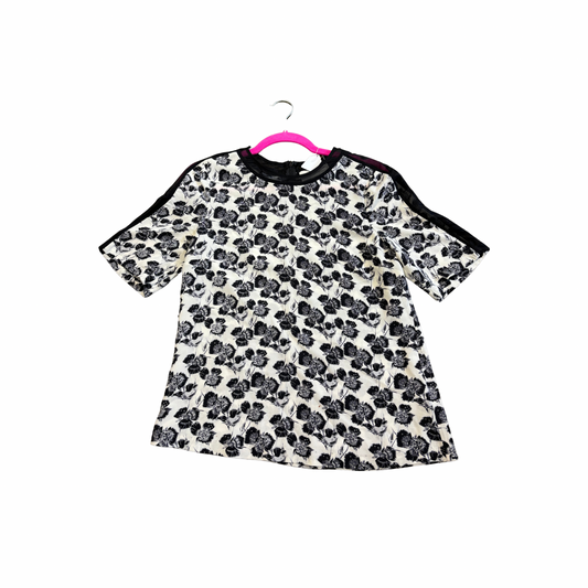 A.L.C silk floral printed top