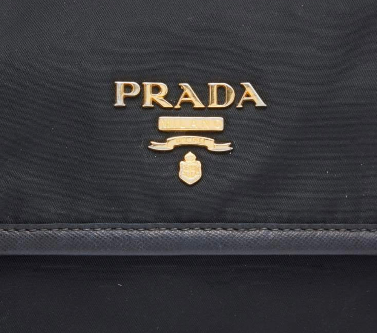 Prada
Prada Black Nylon and Leather Flap