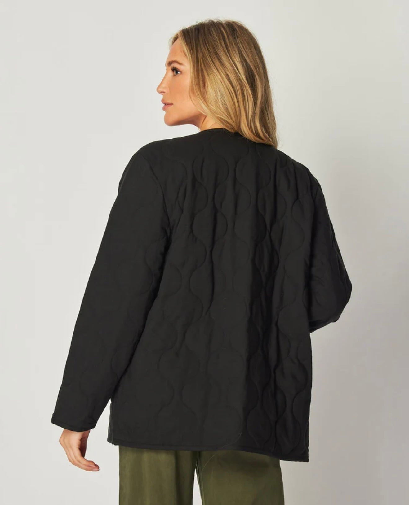 BELLA DAHL - Quilted Jacket - Black